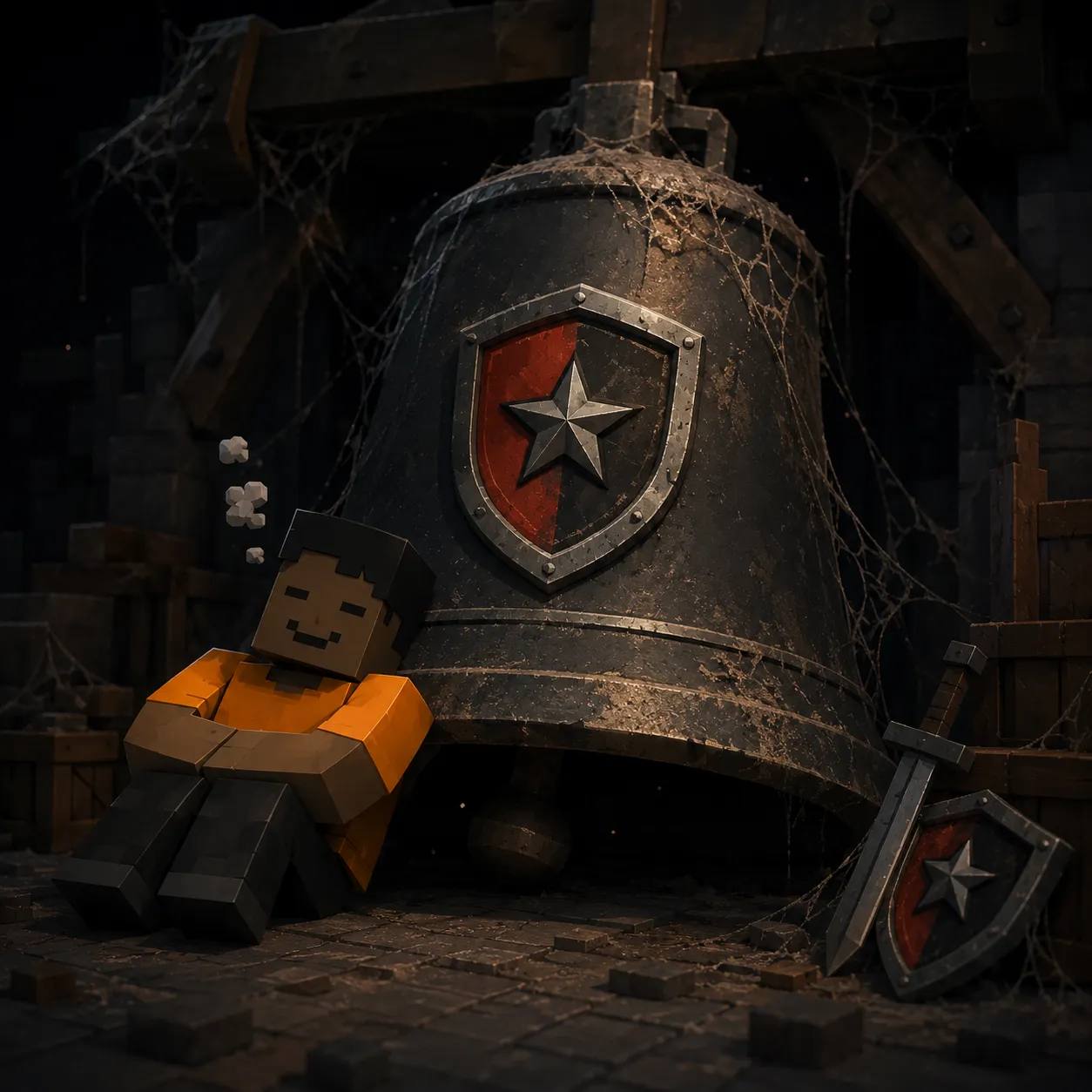 The status bell, untouched since 2016